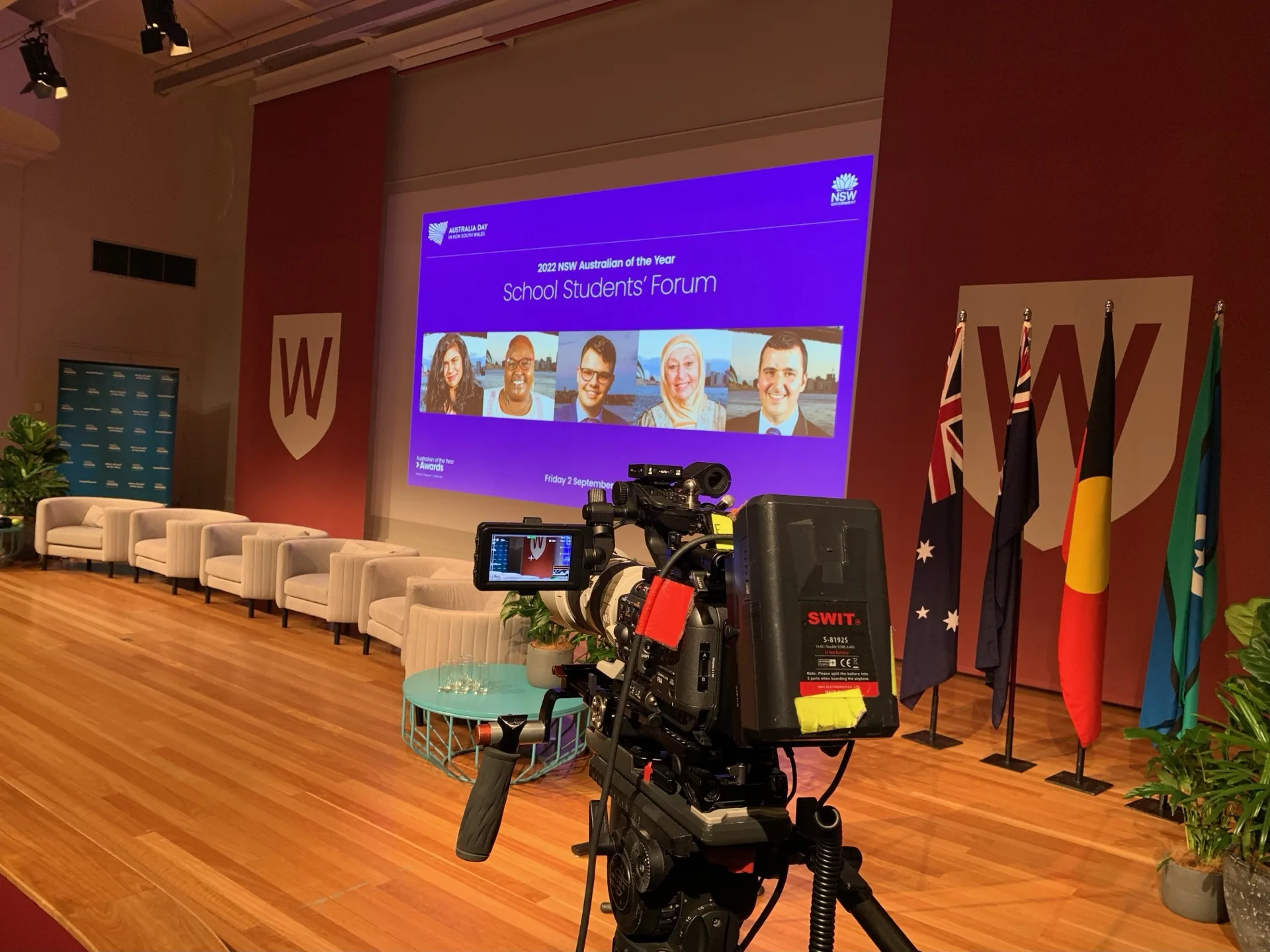 Zarco Creative crew on a Sydney video shoot
