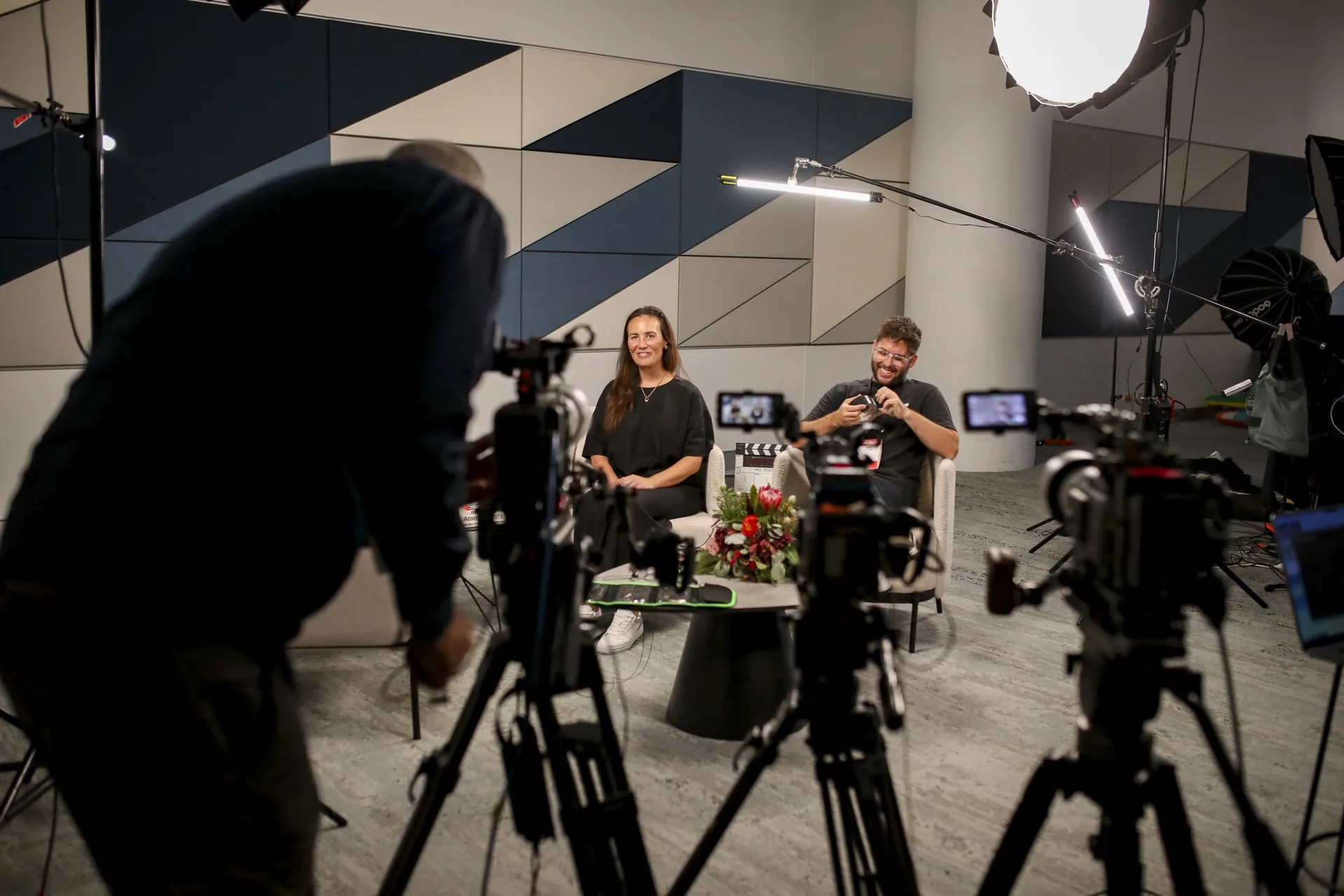 Zarco Creative crew on a Sydney video shoot