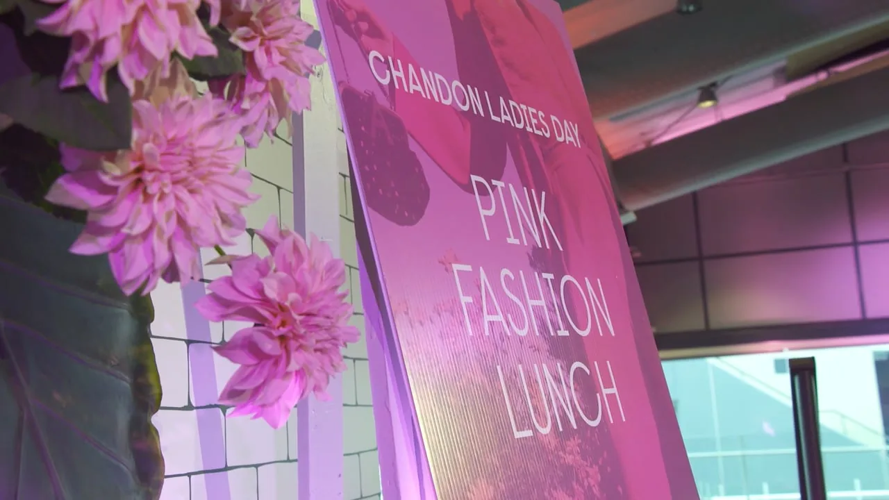 Zarco Creative filming the ATC Pink Fashion Lunch in Sydney