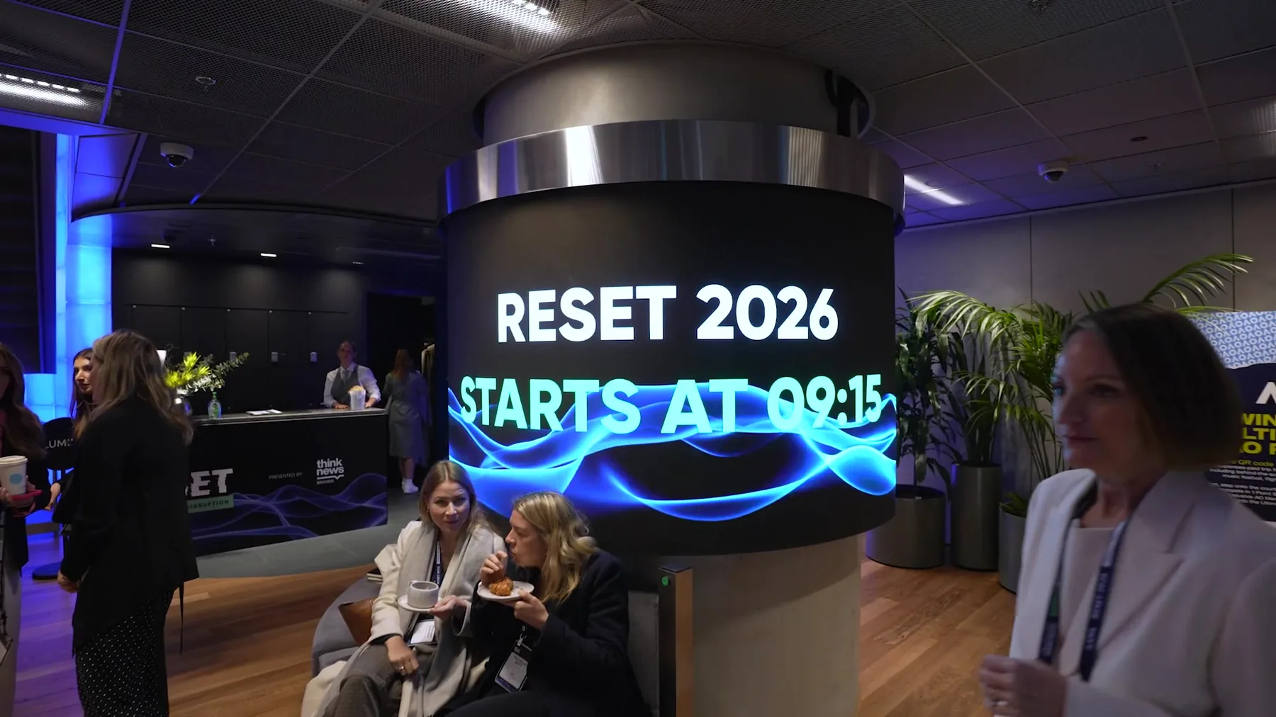 Delegates at RESET 2026 in Sydney, filmed by Zarco Creative