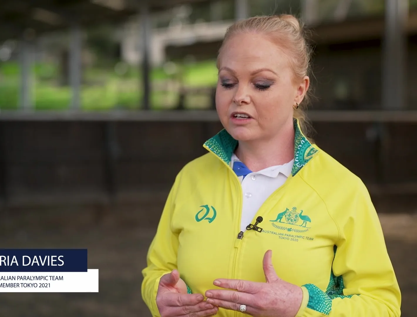 Victoria Davies of the Australian Paralympic Team, filmed by Zarco Creative for Equine Pathways Australia