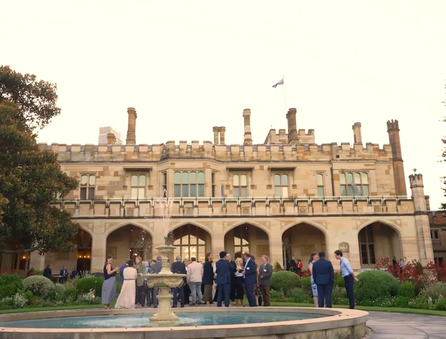 Guests at Government House Sydney for the Premier's Prizes, filmed by Zarco Creative