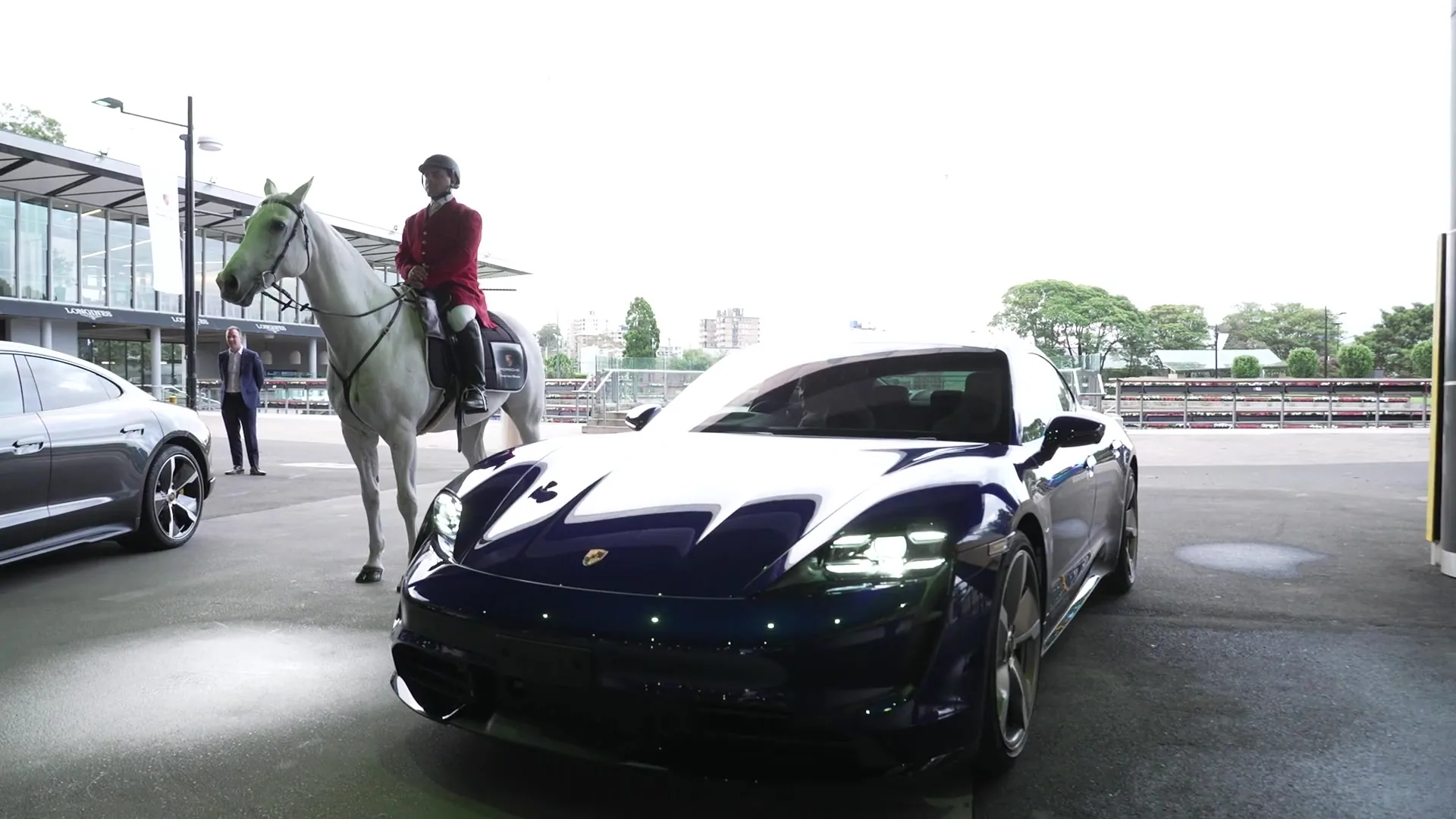 Premium brand event videography at Royal Randwick for Porsche, filmed by Zarco Creative