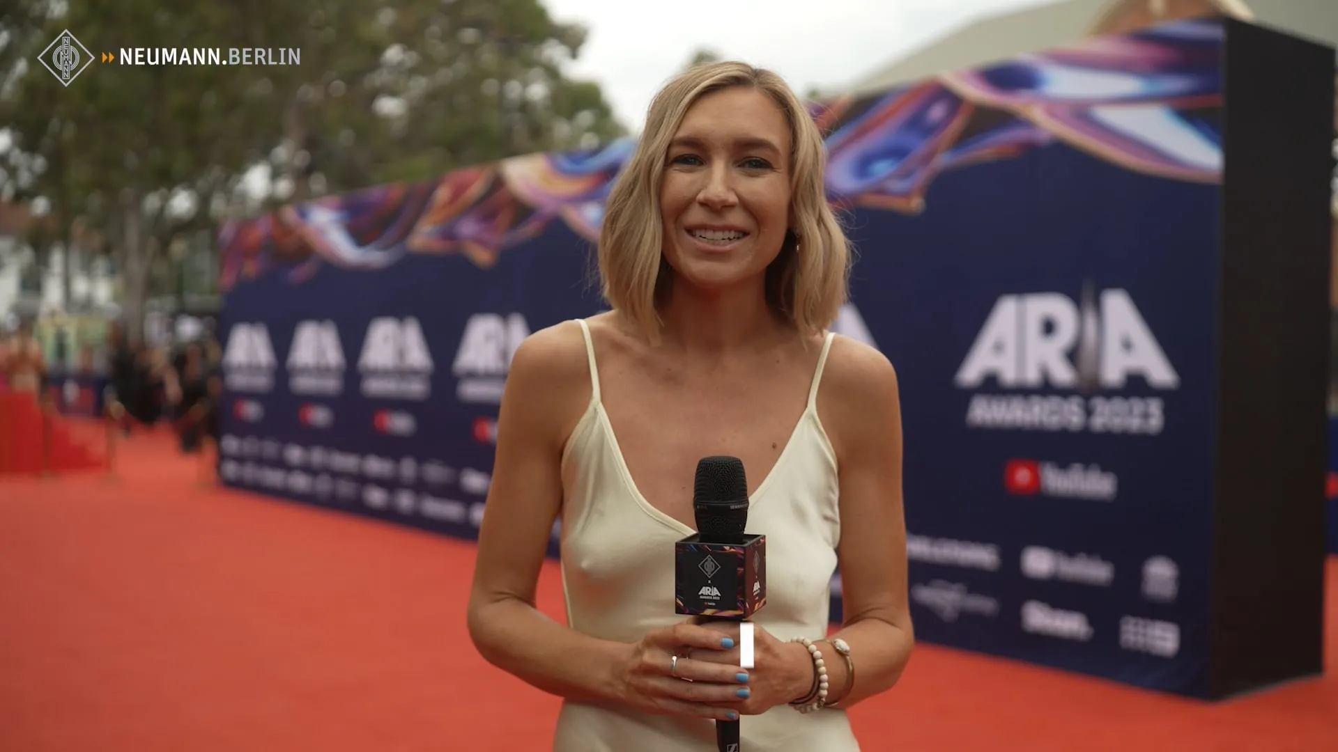 Red carpet event video production in Sydney for Sennheiser, filmed by Zarco Creative